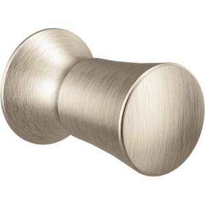 imageMoen Flara Polished Nickel Decorative 091quot Diameter Brass Cabinet Knob Pull YB0305NLBrushed Nickel