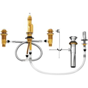 imageMoen MPACT Widespread Bidet RoughIn Valve 12Inch IPS 9265
