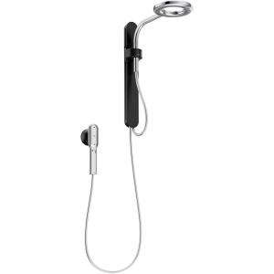 imageMoen N214C0BLC Spa Shower including Rainshower Handshower and Magnetic Dock Matte BlackChromeMatte BlackChrome
