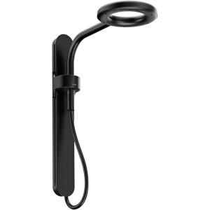 imageMoen N214R0BL Spa Shower Rainshower Matte BlackMatte Black