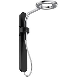 imageMoen N214R0BL Spa Shower Rainshower Matte BlackMatte BlackChrome