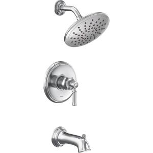 imageMoen UT2283EPBN Dartmoor MCORE 2Series 1Handle Tub and Shower Trim Kit Valve Required Brushed NickelChrome