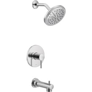 imageMoen UT3293EP Align MCORE 3Series 1Handle EcoPerformance Tub and Shower Trim Kit Valve Required Chrome
