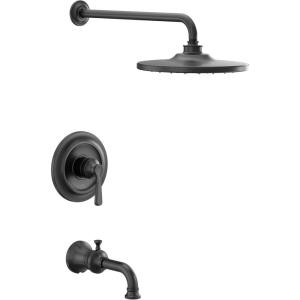 imageMoen UTS244203EPBG Colinet MCORE 2Series 1Handle Tub and Shower Trim Kit Valve Required Brushed GoldMatte Black
