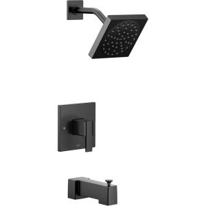 imageMoen UTS3713BL90 Degree MCORE 3Series 1Handle Tub and Shower Trim Kit Valve Required
