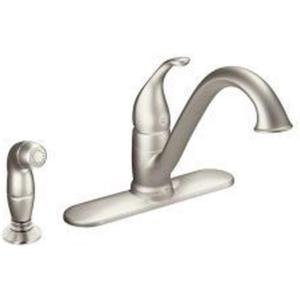 imageMOEN 7840ORB Camerist OneHandle Low Arc Kitchen Faucet Oil Rubbed BronzeSpot Resist Stainless