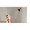imageMoen Brushed Nickel Hydro Energetix EightFunction Showerhead with Standard 5quot Diameter Spray Head 200W0SRNMatte Black