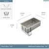 imageMoen Luxe Chef Stainless Steel Undermount Single Bowl Sink 33x19 GS161400R