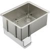 imageMoen Luxe Chef Stainless Steel Undermount Single Bowl Sink 27x19 GS161600R