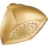 imageMoen Voss Oil Rubbed Bronze OneFunction 4116quot Diameter Showerhead 25 GPM 6325ORBBrushed Gold