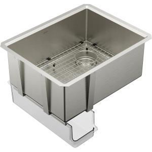 imageMoen Luxe Chef Stainless Steel Undermount Single Bowl Sink 27x19 GS161600R