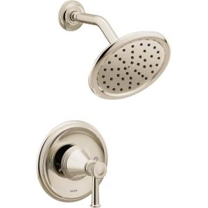 imageMoen T2312EPNL Belfield PosiTemp EcoPerformance Shower Trim Kit Valve Required Polished Nickel
