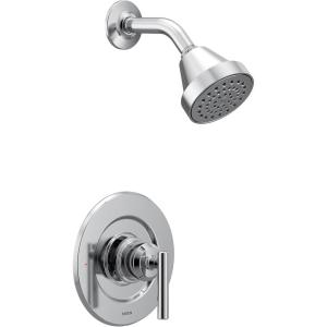imageMoen T2902EP Gibson PosiTemp Pressure Balancing EcoPerformance Modern Shower Only Trim Valve Required 1 ChromeChrome