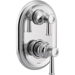 imageMoen UT3322NL Belfield MCORE 3Series 2Handle Shower Trim with Integrated Transfer Valve Valve Required Polished NickelChrome