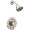 imageMoen Align Brushed Gold PPosiTemp Pressure Balancing Modern Shower Trim Kit Valve Required T2192BGBrushed Nickel