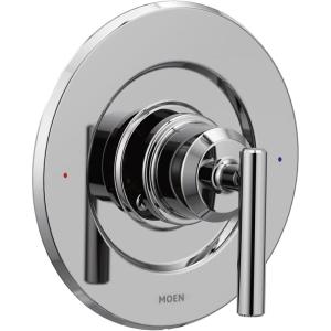 imageMoen Gibson Chrome PosiTemp PressureBalancing Modern Valve Handle Only Trim Valve Required T2901Chrome