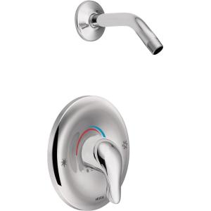 imageMoen TL182 Single Handle PosiTemp Shower Trim Chrome1 Pack