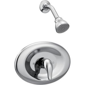 imageMoen TL2368EP Chateau PosiTemp EcoPerformance Shower Trim Kit Valve Required Chrome