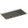 imageMoen Prep 18Gauge Stainless Steel Dual Mount 33quot x 22quot x 9quot Double Bowl LowDivide Kitchen Sink with Bottom Grids Included GS182082BSingle Bowl