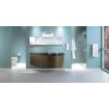 imageMoen S6705BN 90Degree OneHandle Low Arc Bathroom Faucet Brushed NickelBrushed Nickel