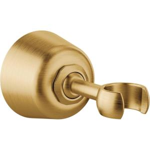 imageMoen 114348BG Wall Mounted Handheld Shower Bracket Kit Brushed Gold