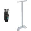 imageMoen GXP50C Prep Series PRO 12 HP Continuous Feed Garbage Disposal Power Cord Included ampamp Waste King Garbage Disposer Unjamming Wrench
