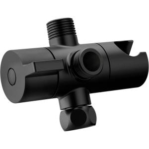 imageMoen CL707BL AccCore Shower Arm Diverter Matte Black