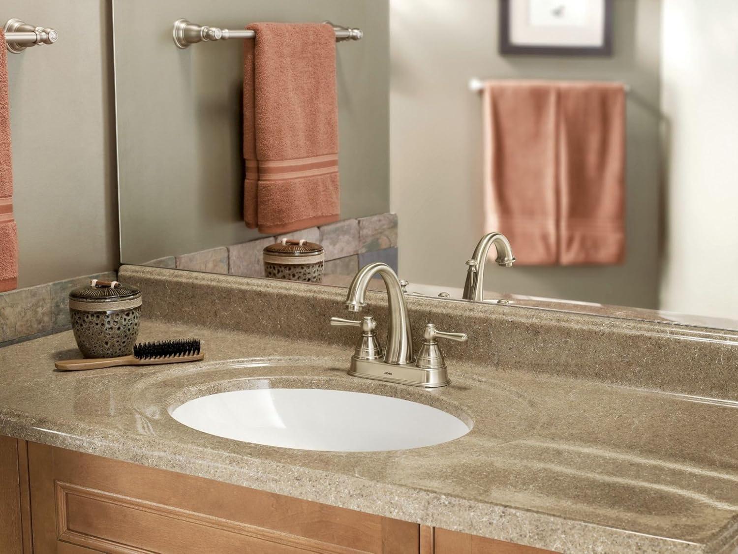 imageMoen 6121ORB Kingsley TwoHandle High Arc Bathroom Faucet Oil Rubbed BronzeChrome