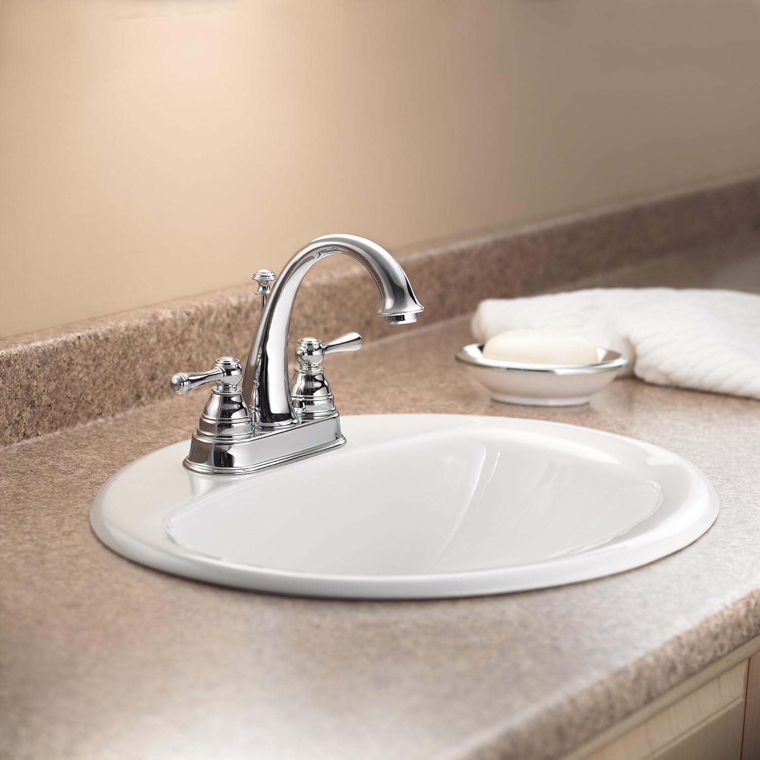 imageMoen 6121ORB Kingsley TwoHandle High Arc Bathroom Faucet Oil Rubbed BronzeWrought Iron