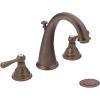 imageMoen Kingsley Oil Rubbed Bronze TwoHandle Widespread HighArc Bathroom Faucet Valve Required T6125ORB