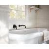 imageColinet Matte Black Single Handle Wall Mount Tub Filler High Flow Tub Faucet with 10quot Spout Reach WTS44501BL