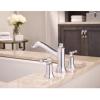 imageMoen T683BN Dartmoor twohandle high arc roman tub faucet Brushed NickelChrome