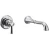 imageBelfield Chrome Single Handle Wall Mount Tub Filler High Flow Tub Faucet with 10quot Spout Reach WT9021