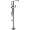 imageMoen S93005 Arris OneHandle Modern Freestanding Floor Mount Tub Filler with Handshower ChromeChrome