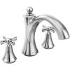 imageMoen T657 Wynford TwoHandle Non Diverter Roman Tub Faucet ChromeChrome