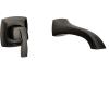 imageVoss Oil Rubbed Bronze Single Handle Wall Mount Tub Filler High Flow Tub Faucet with 10quot Spout Reach WT691ORB
