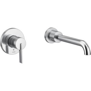 imageCIA Chrome Single Handle Wall Mount Tub Filler High Flow Tub Faucet with 10quot Spout Reach WT6221