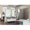 imageMoen TS43002BN Arris TwoHandle Modern 8 in Widespread Bathroom Faucet Trim Kit Valve Required Brushed NickelChrome