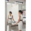 imageMoen TS43002BN Arris TwoHandle Modern 8 in Widespread Bathroom Faucet Trim Kit Valve Required Brushed NickelChrome