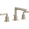 imageMoen TS43002BN Arris TwoHandle Modern 8 in Widespread Bathroom Faucet Trim Kit Valve Required Brushed NickelBrushed Nickel