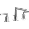 imageMoen TS43002BN Arris TwoHandle Modern 8 in Widespread Bathroom Faucet Trim Kit Valve Required Brushed NickelChrome