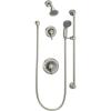 imageMoen Commercial Classic Posi Temp Shower System with Handheld for Bathroom Valve Required Brushed Nickel Finish T8342EP15CBN