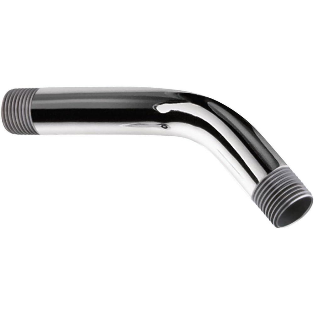 imageMoen 10154 Shower Accessory Shower Arm With 12Inch IPS Connections 6Inch ChromeBrushed Nickel