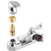 imageMoen 8886 Commercial MPRESS TwoHandle 4Inch Centerset Metering Bathroom Faucet Chrome