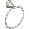 imageMoen Halle Brushed Nickel Moen MY0386BN Halle Single Post Bathroom Hand Towel Ring MY0386BNTowel Ring
