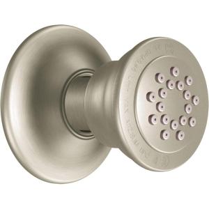imageMoen Vertical Brushed Nickel Shower Body Spray Compatible with Moen MPACT Shower Valve System Valve Required A501BN