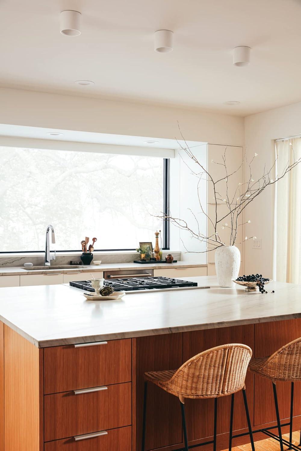 imageMoen S75005EVC Nio Smart Faucet Touchless Pull Down Sprayer Kitchen Faucet with Voice Control and Power Boost ChromeChrome