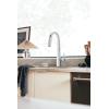 imageMoen S75005EVC Nio Smart Faucet Touchless Pull Down Sprayer Kitchen Faucet with Voice Control and Power Boost ChromeChrome