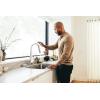 imageMoen S75005EVC Nio Smart Faucet Touchless Pull Down Sprayer Kitchen Faucet with Voice Control and Power Boost ChromeChrome