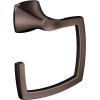 imageMoen Voss Collection Brushed Nickel Pivoting Toilet Paper Holder Wall Mounted Double Post Toilet Tissue Holder YB5108BNOil Rubbed Bronze